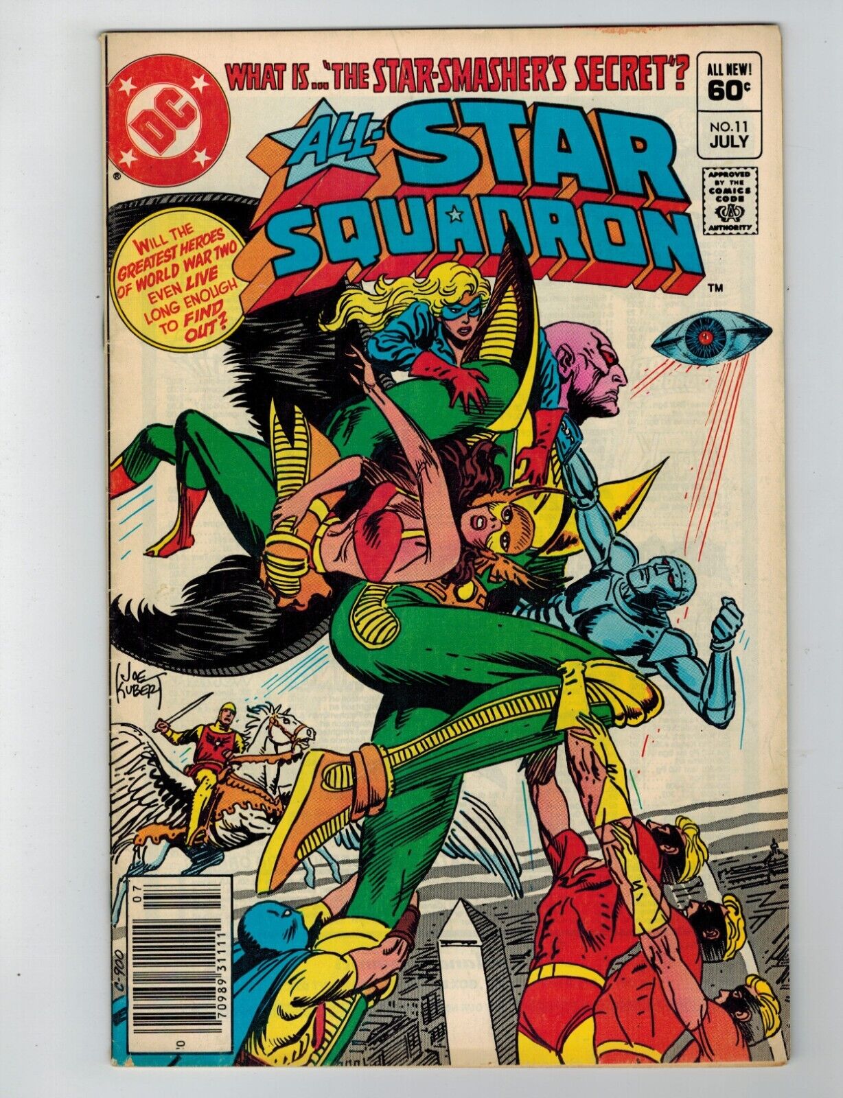 All-Star Squadron #11 Comic Book July 1982 DC Comics