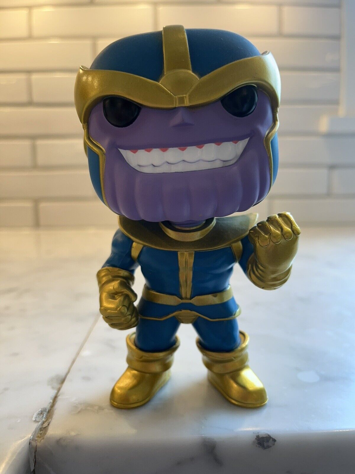 Funko Pop Marvel Exclusive Thanos 80 Years Collector Corps