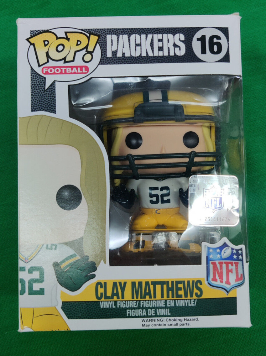 Clay Matthews 16 Funko Pop Football NFL Green Bay Packers 2014