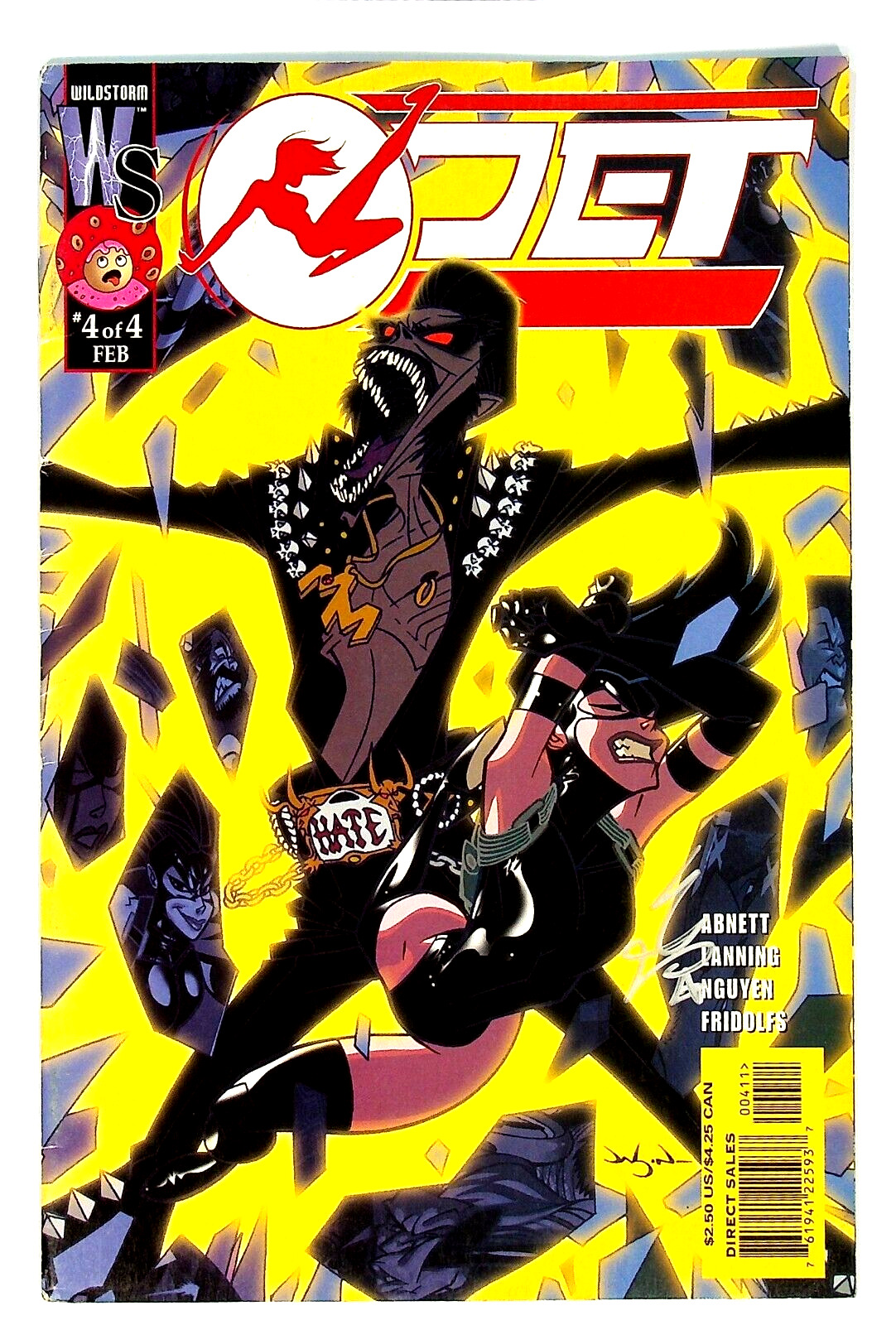 Jet #4 Signed by Dustin Nguyen Wildstorm Comics
