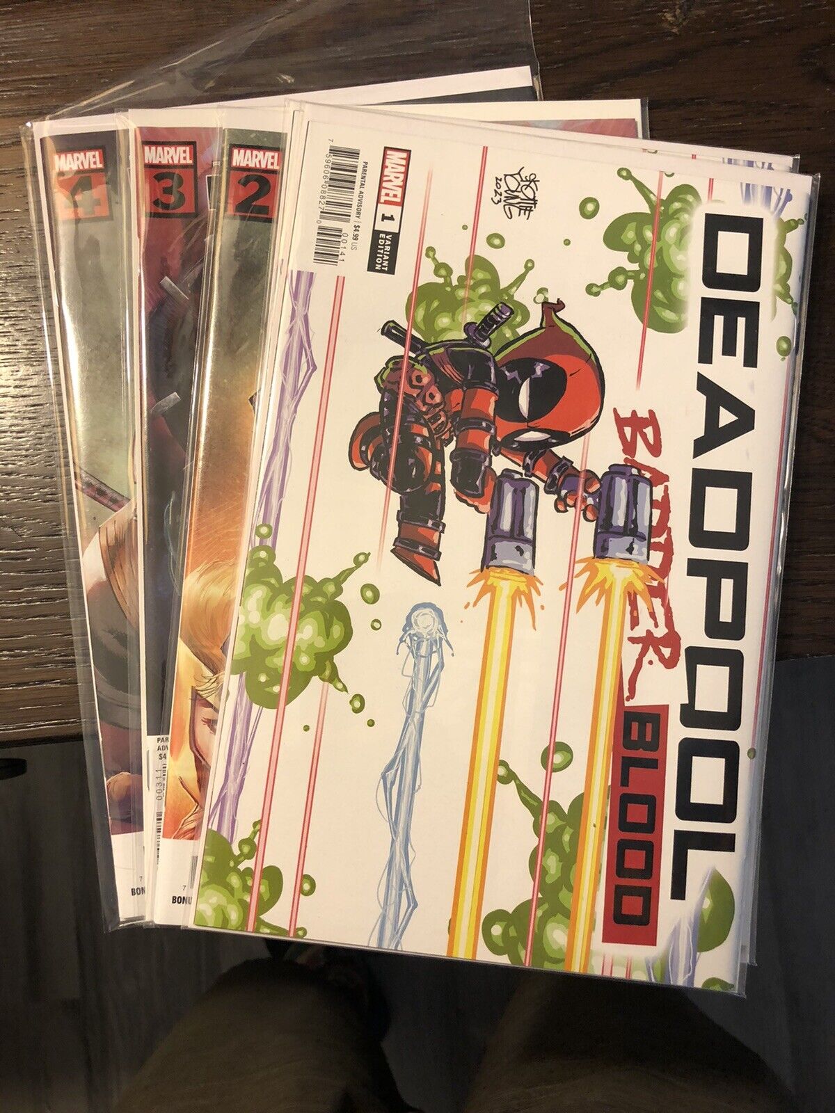 Deadpool: Badder Blood #1-4 (Marvel Comics August 2023)