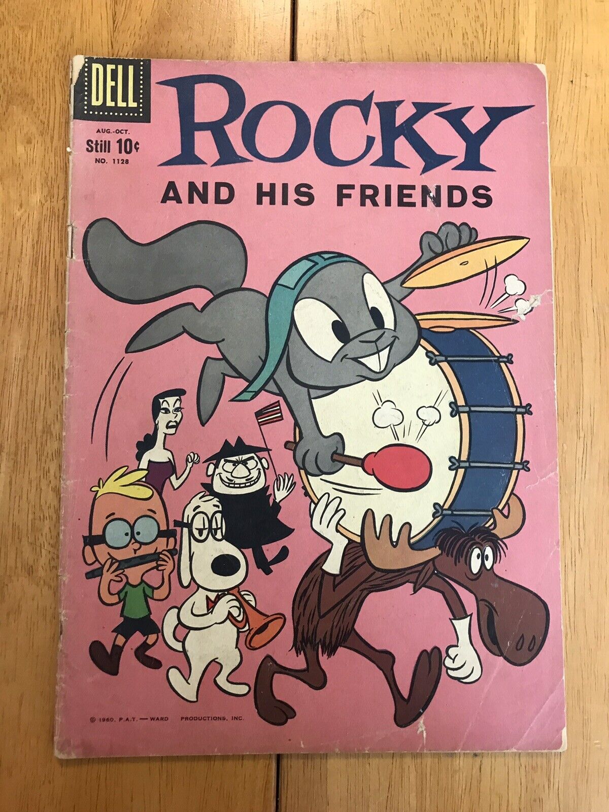 Four Color Comics 1128 Dell 1960 First Rocky and Bullwinkle