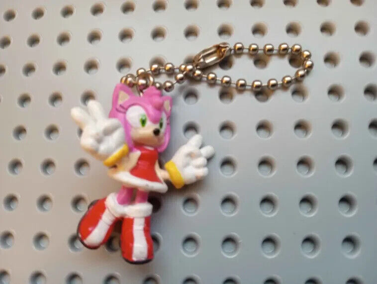 Amy Rose Sonic the Hedgehog Advance 3 Figure Keychain SEGA Japan E03 1.75\