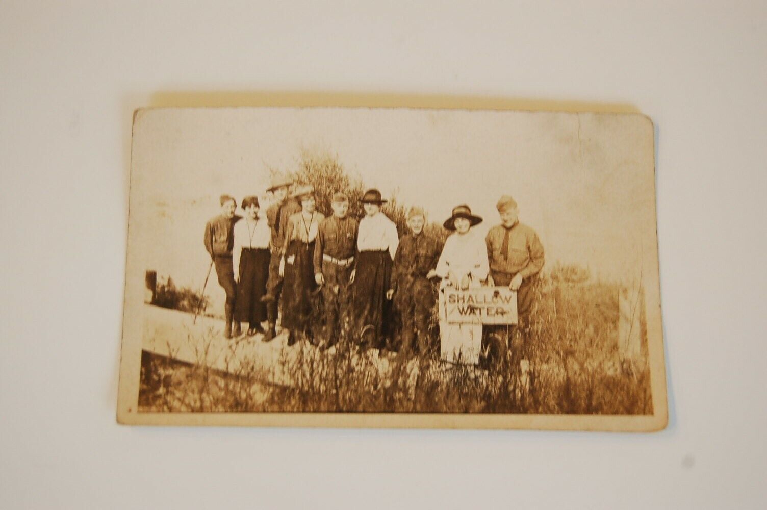 Early 1900s Group Original Photograph - Labeled Chicago