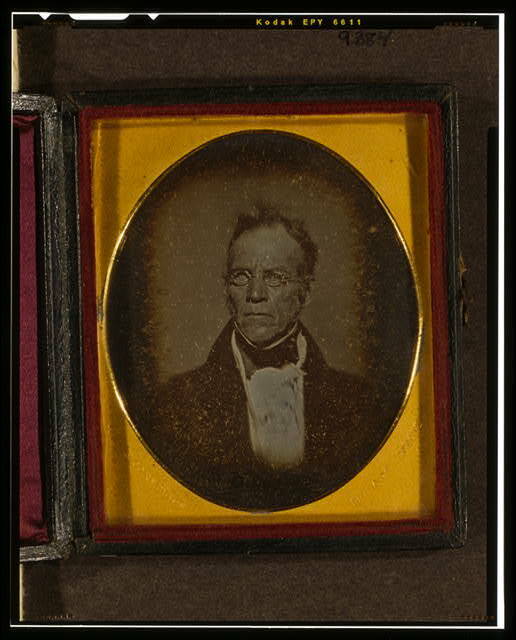 Isaiah Lukens 1,1779-1846,Potrait of a Man,Robert Cornelius,Photogrrapher