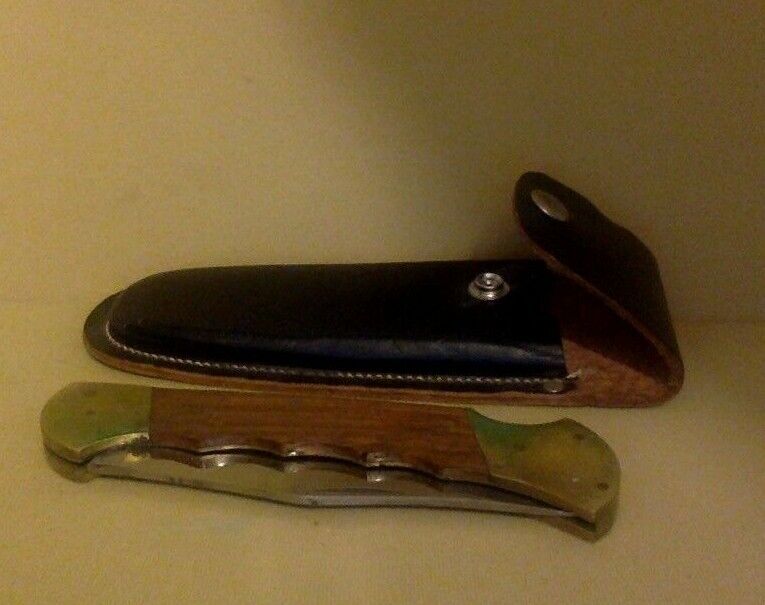 Vintage Hunting Knife WIth Sheath. 5\