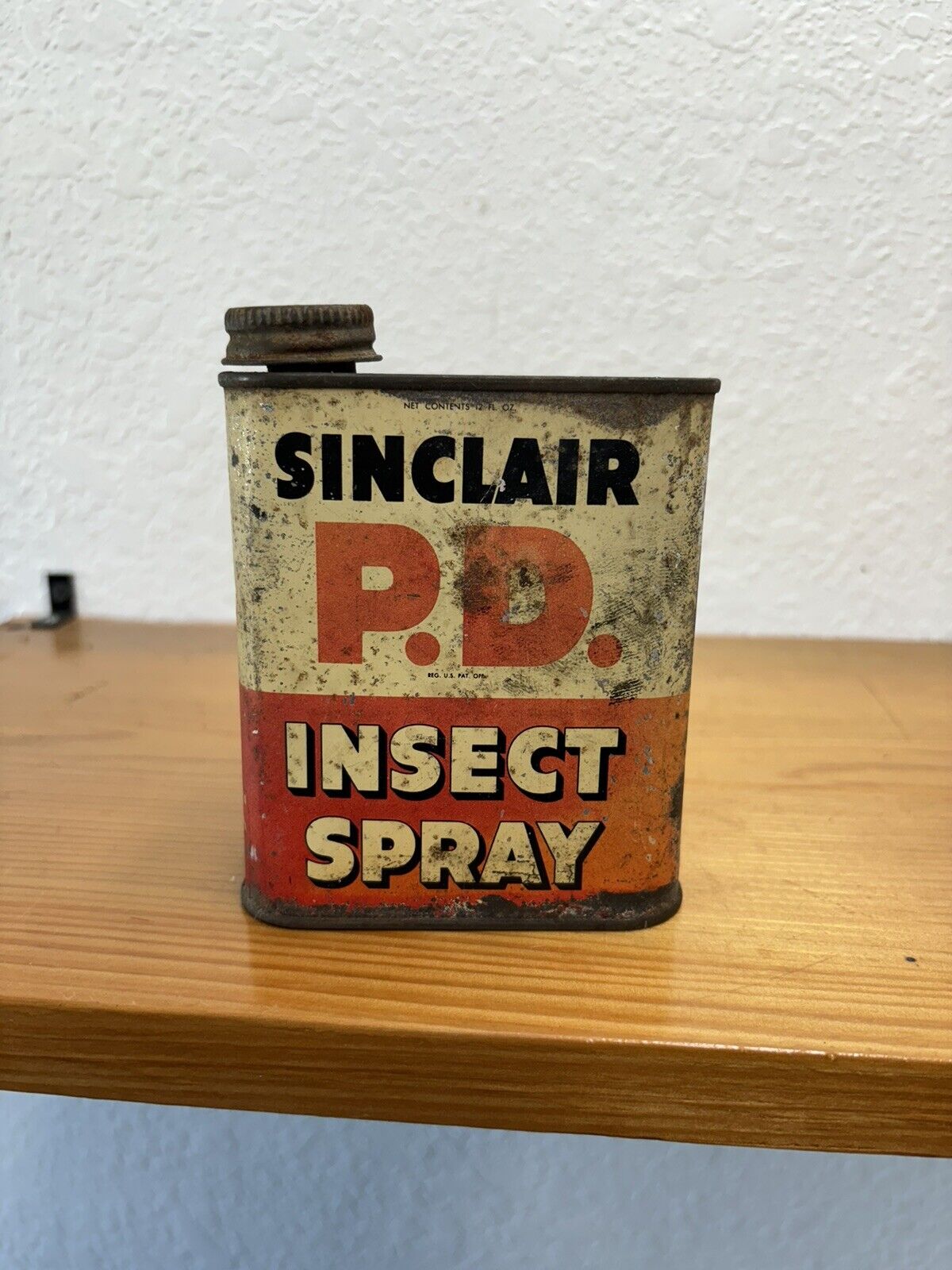Vintage 12 oz Sinclair Insect Spray Can