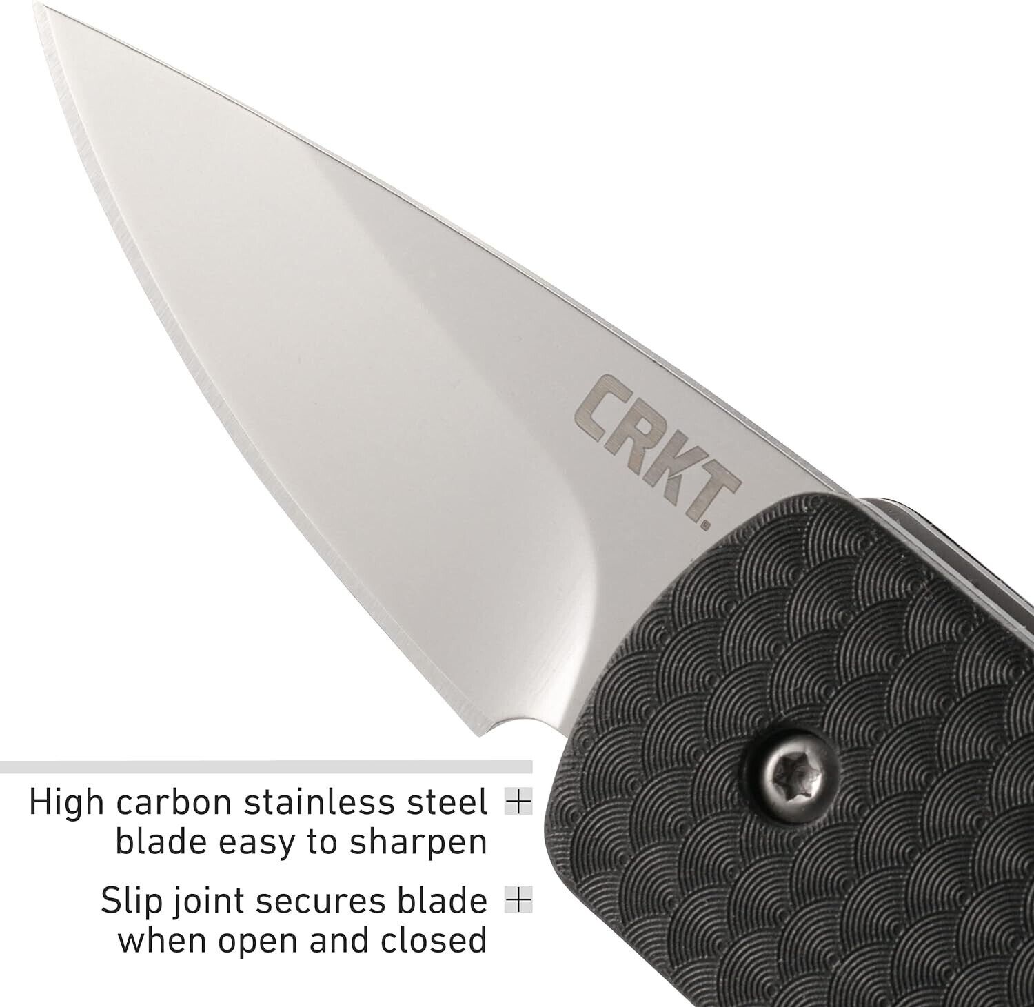 CRKT Dual folding carry knife plain edge 7086