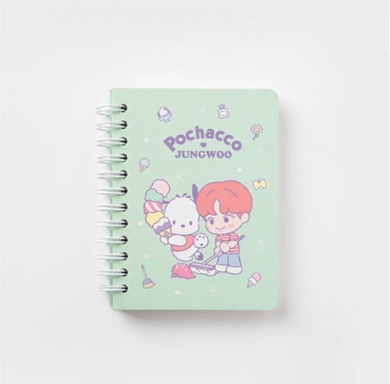 NCT x Sanrio - Jungwoo & Pochacco Mini Notebook