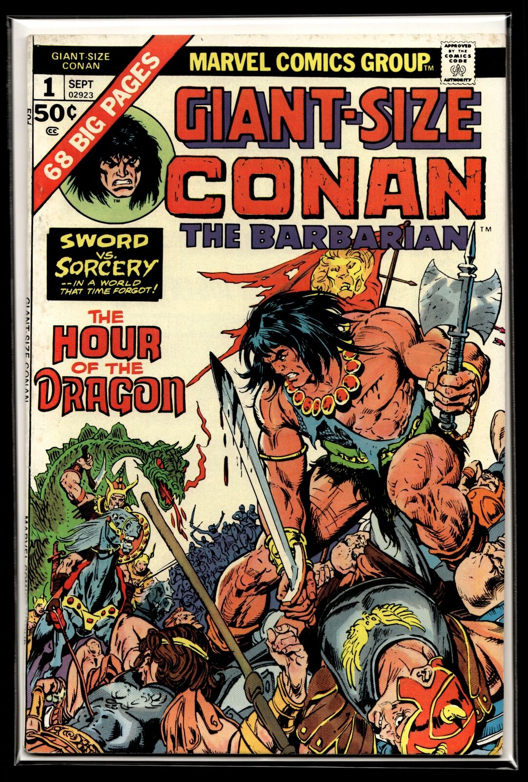 1974 Giant Size Conan #1 Marvel Comic