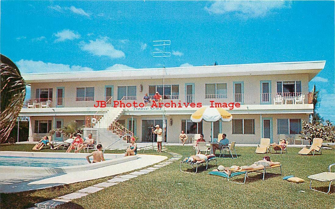 FL, Lauderdale-By-The-Sea, Florida, Tropic Seas Apartments, Pool, DP No 11591-B