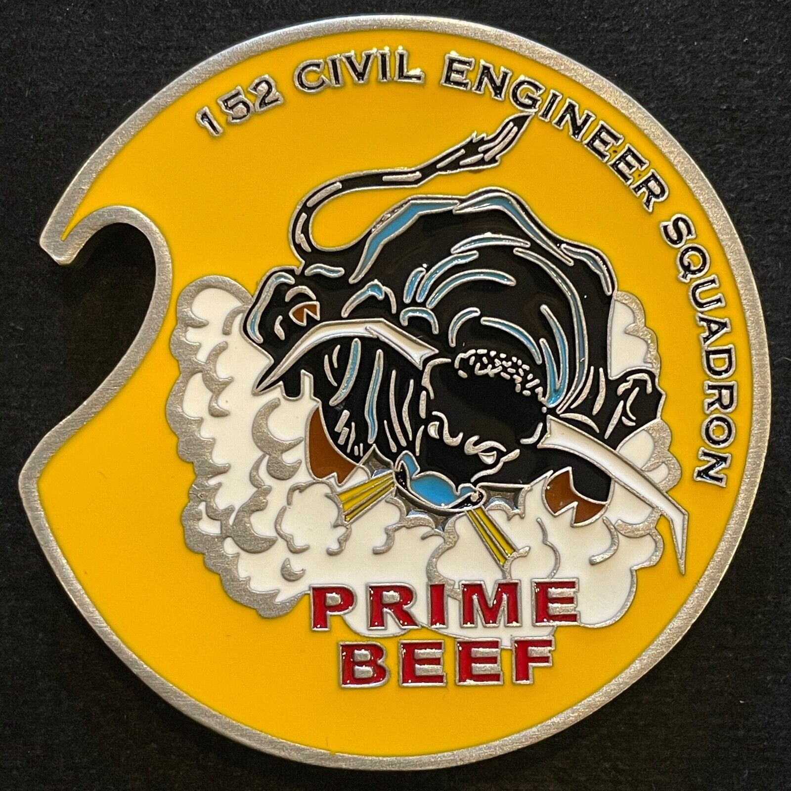 152nd Civil Engineer Squadron Nevada Air National Guard Challenge Coin