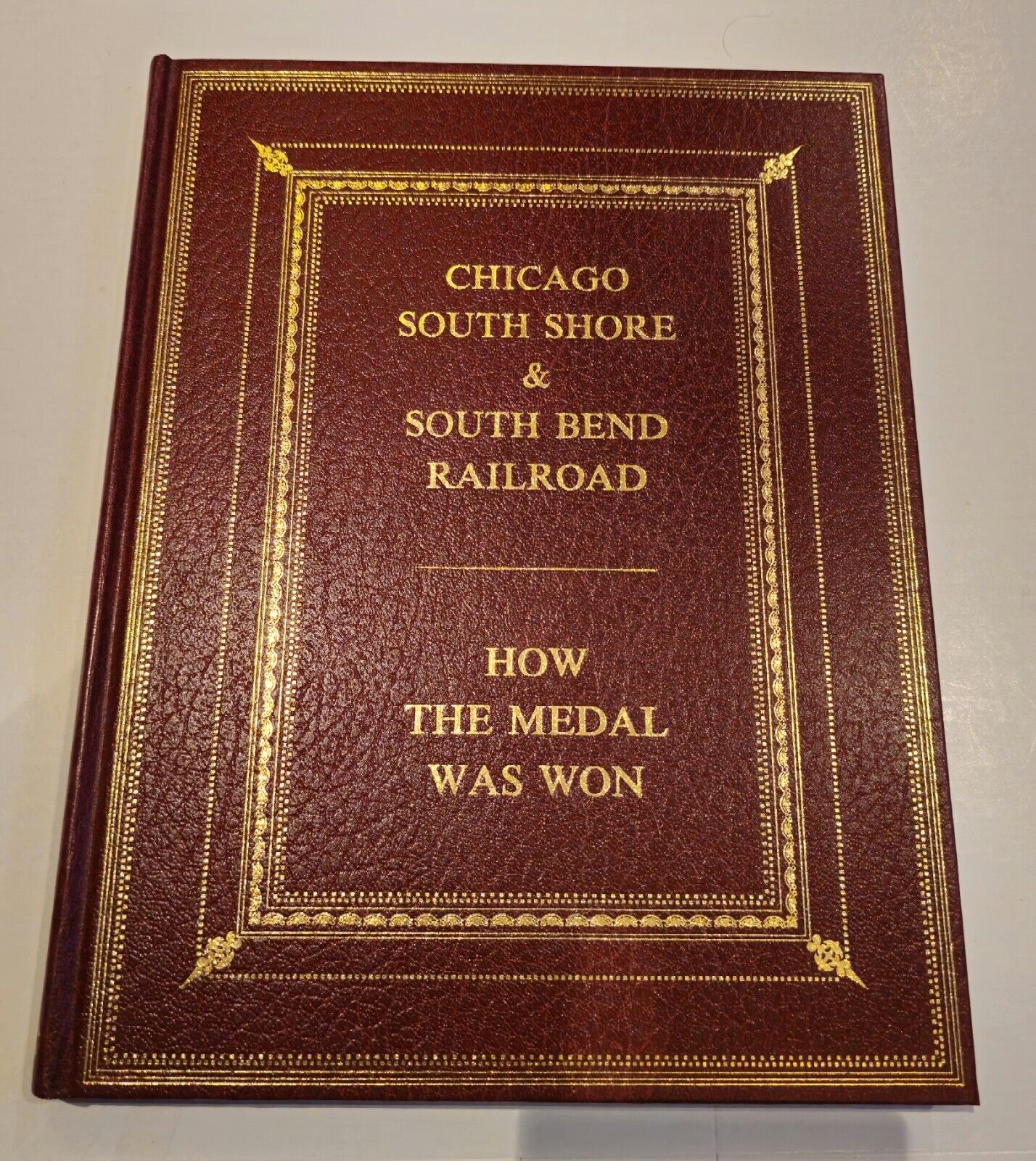 Chicago South Shore & South Bend Railroad how the Medal was Won