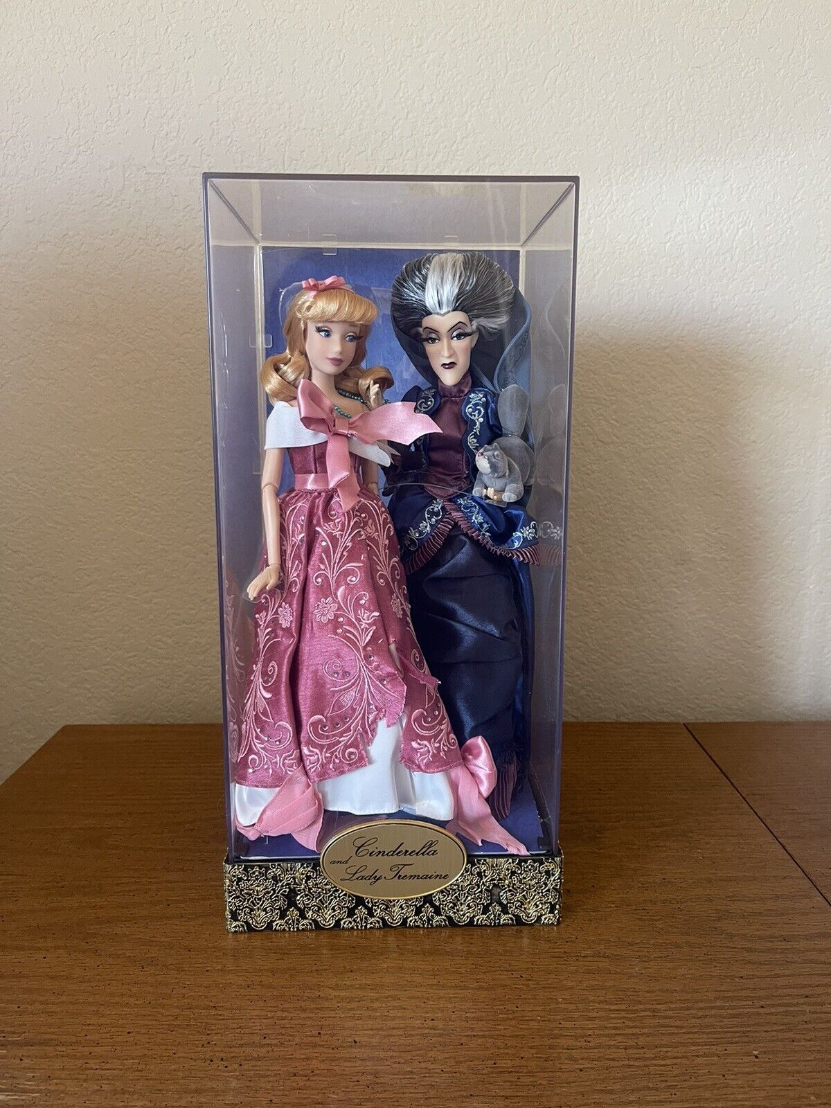 Disney limited edition Cinderella and Lady Tremaine