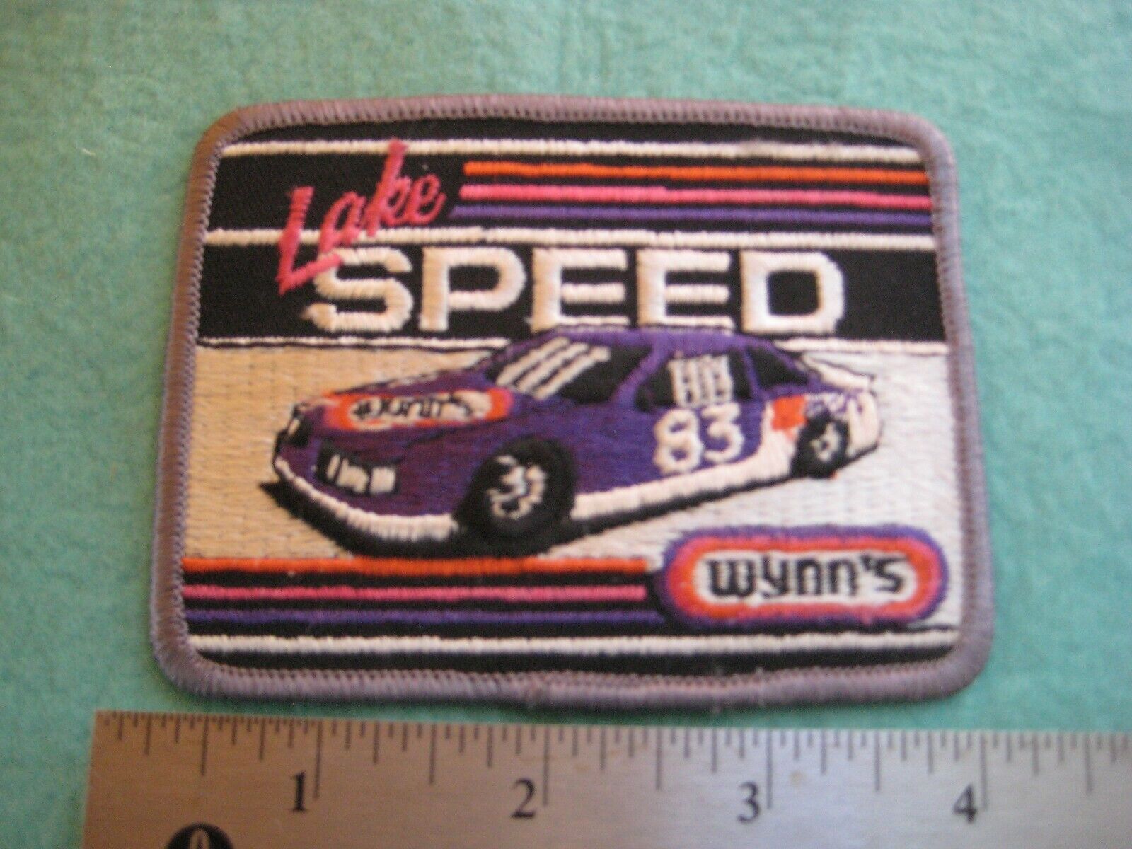 Vintage Lake Speed Wynn\'s # 83 NASCAR Racing Patch