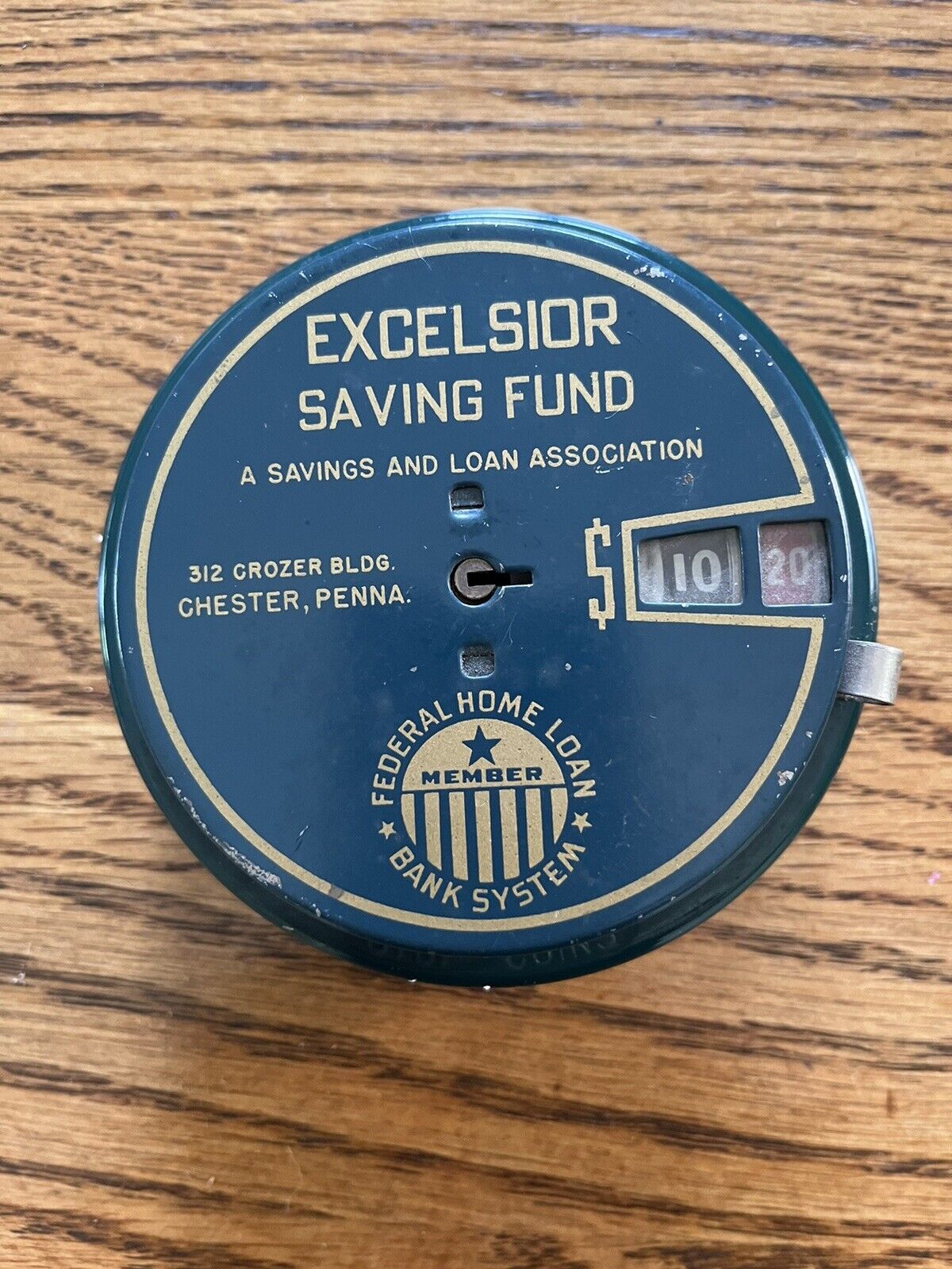 Excelsior Savings Fund Metal Bank Chester, Pennsylvania