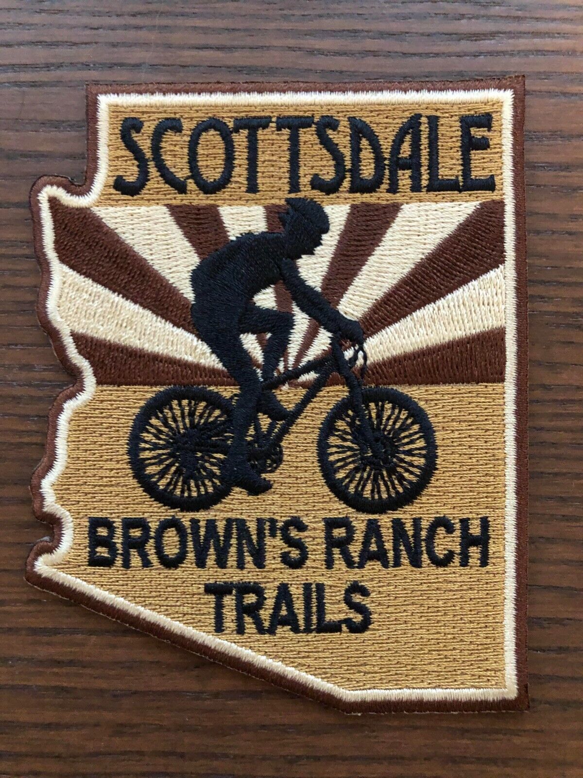 Scottsdale AZ, Brown\'s Ranch Mountain Bike Trails Patch