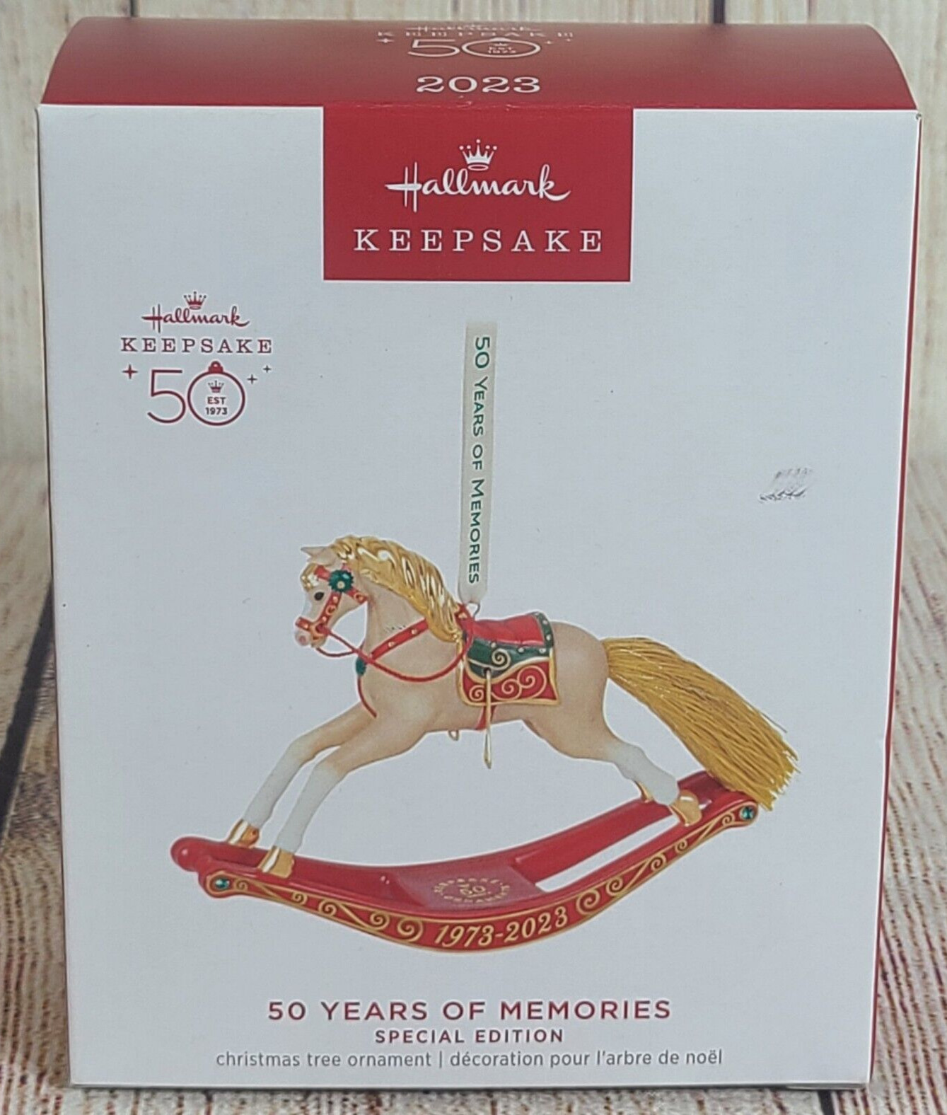 Hallmark Keepsake 50 Years Of Memories Special Edition Ornament 2023 New