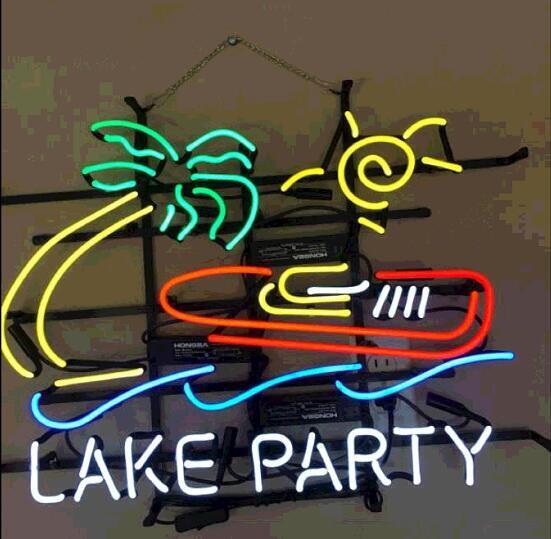 Lake Party Speedboat Palm Tree 20