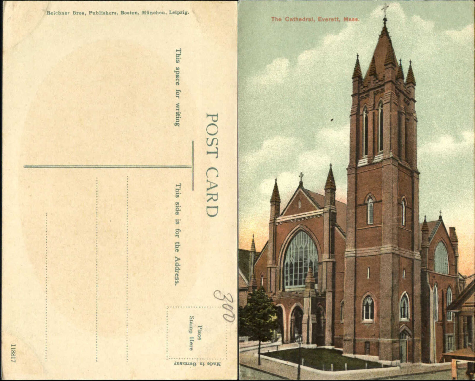 The Cathedral Everett Massachusetts ca. 1910