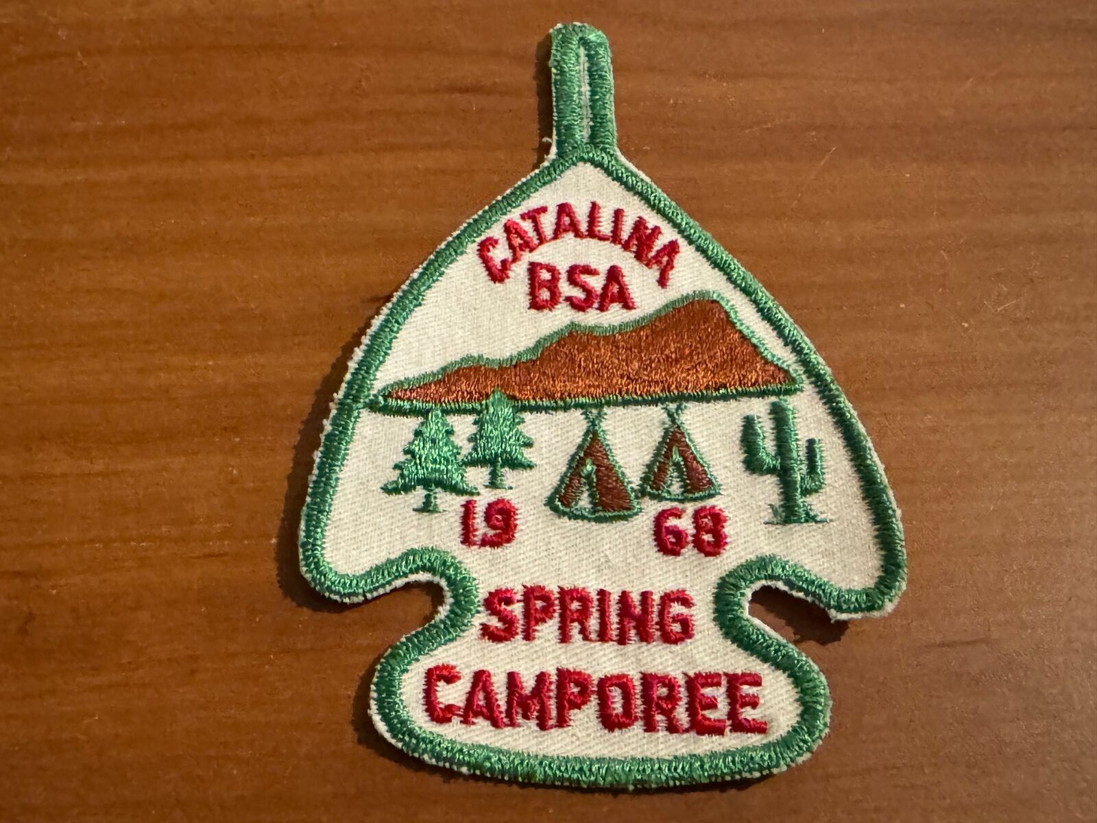 BSA, 1968 Spring Camporee Patch, Catalina Council
