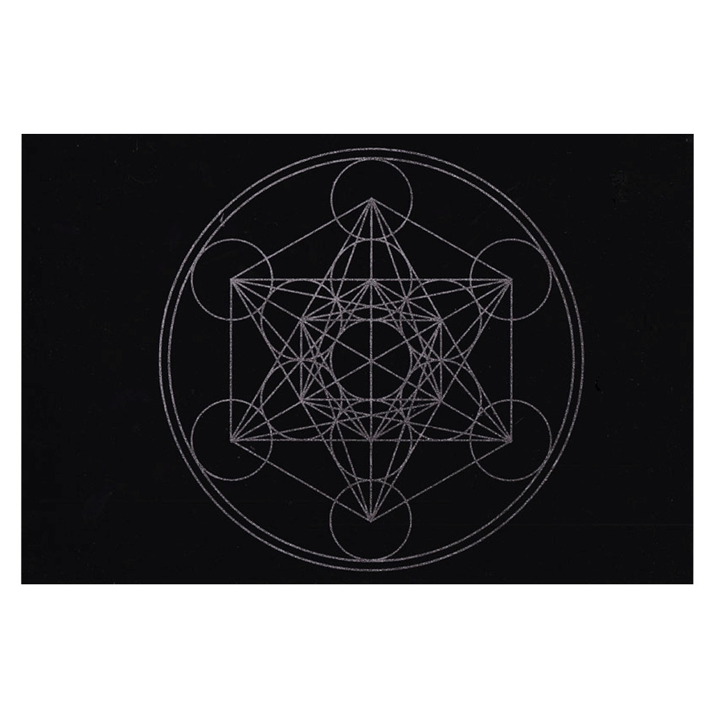 NEW Sacred Hexagram Mat 8x12\