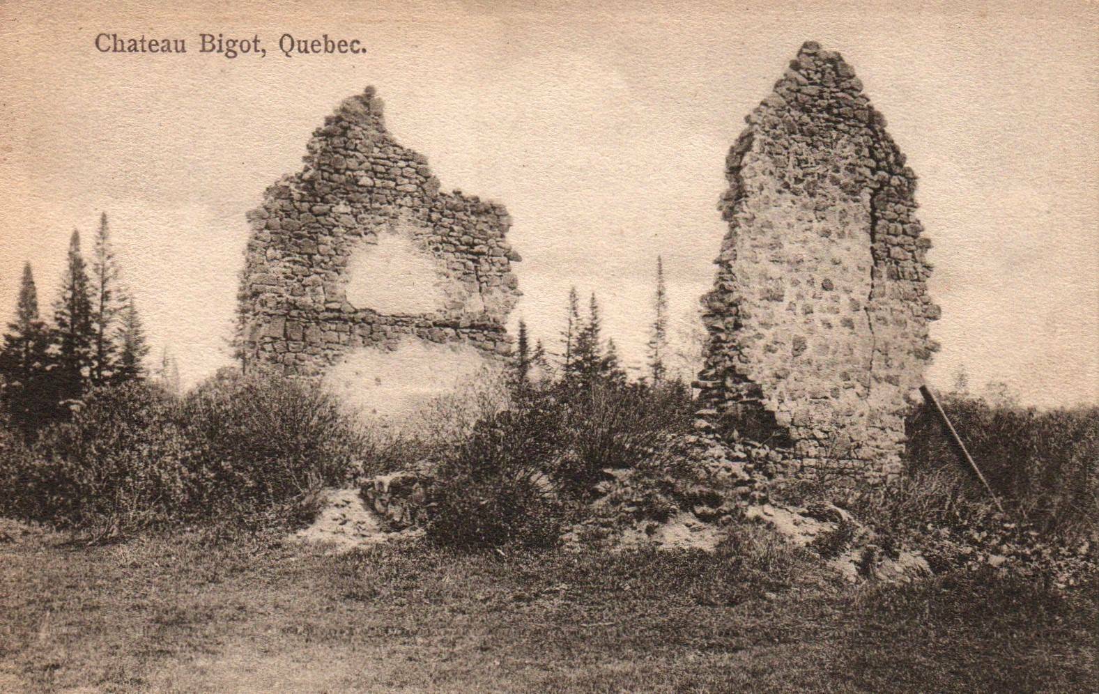 CPA CANADA - QUEBEC - Château Bigot