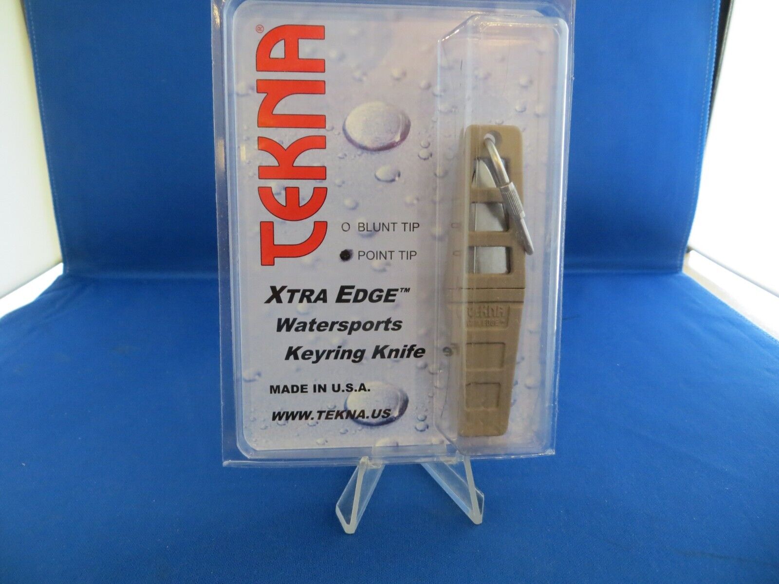 Tekna Xtra Edge Fixed Knife Tan