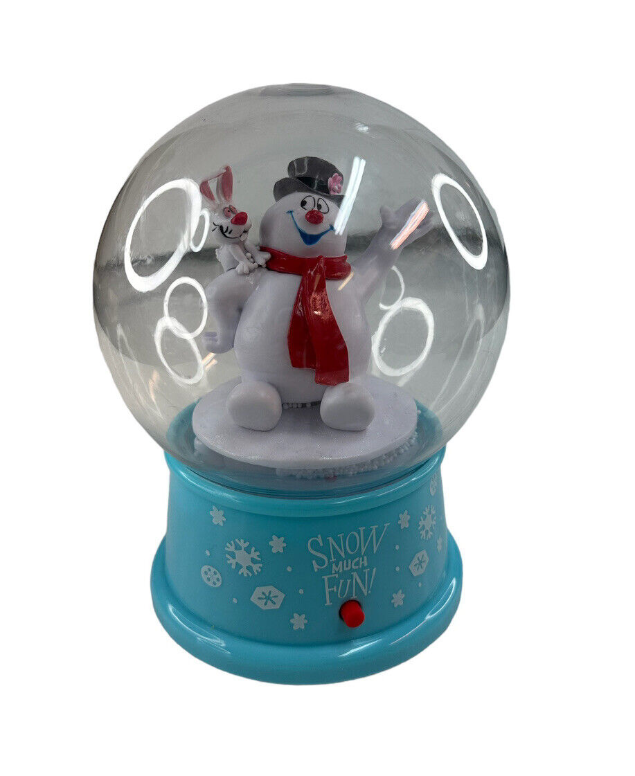 Gemmy Frosty the Snowman Waterless Musical Snow Globe