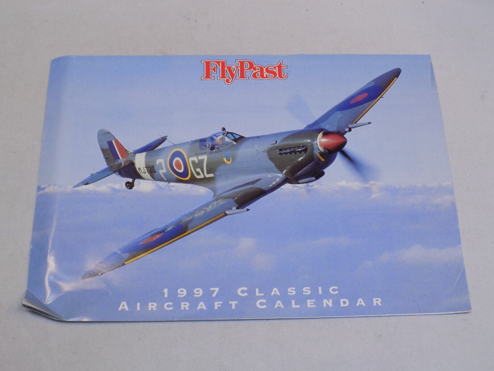 Fly Past Aviation Magazine 1997 Classic Aircraft Calendar Spitfire IX MJ730 HFIX