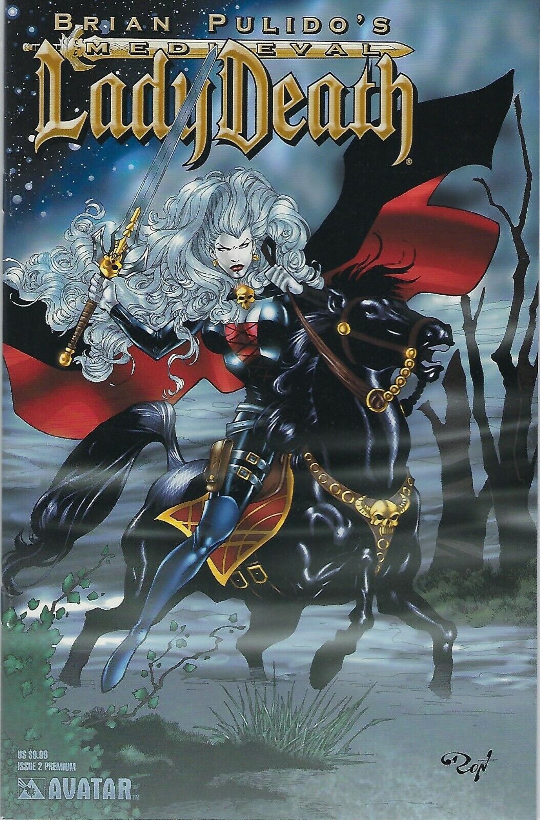 Medieval Lady Death # 2 Limited Premium Cover Edition   NM