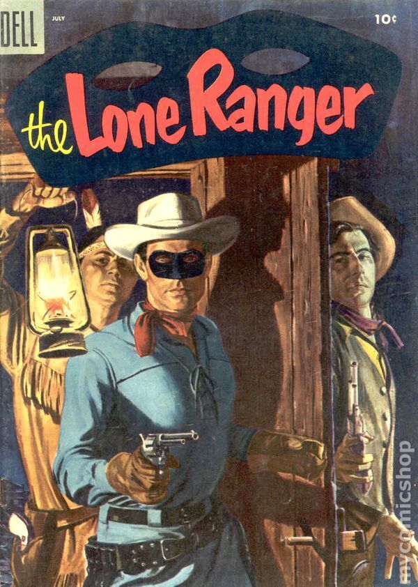 Lone Ranger #85 GD/VG 3.0 1955 Stock Image Low Grade
