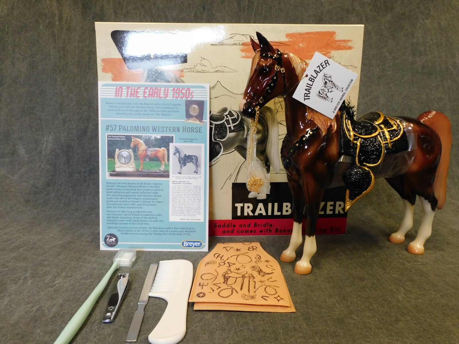 Breyer * Trailblazer * Glossy Vintage Club 2020 Western Traditional Model Horse
