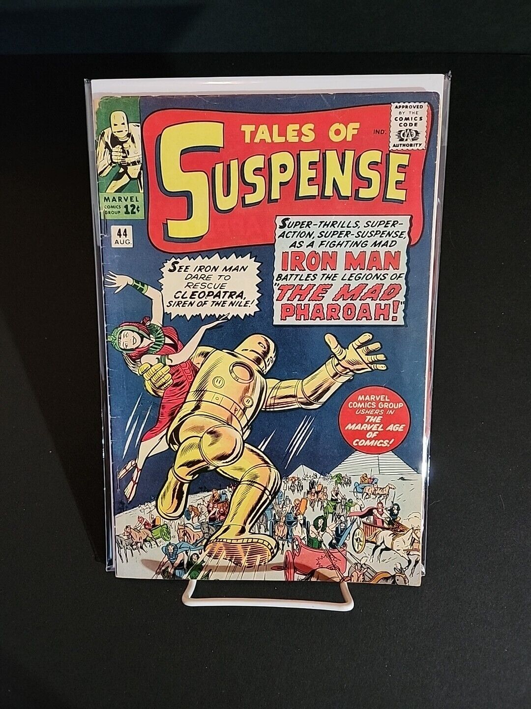Tales of Suspense #44 (Marvel 1963) 6th Appearance of Iron Man • 1st Mad Pharoah