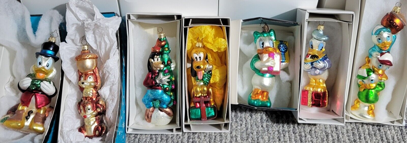Christopher Radko Disney Ornaments Variety bundle