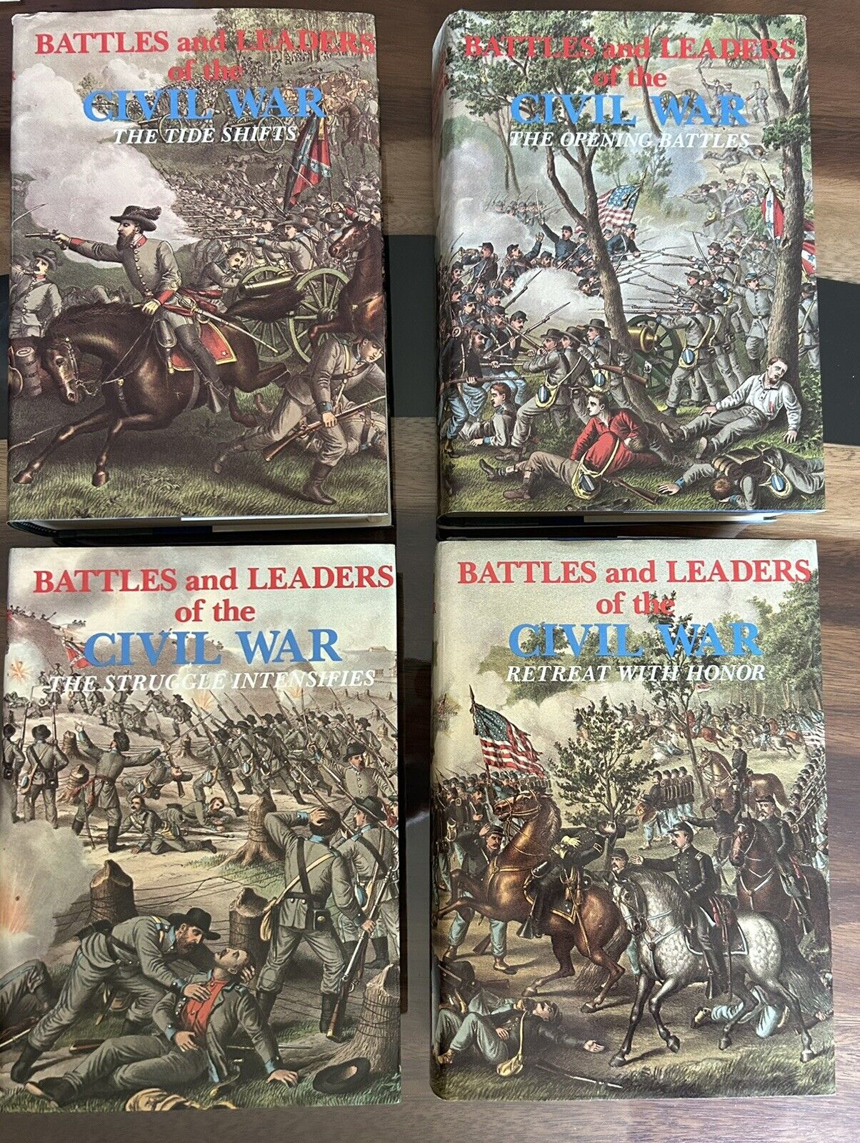 🎈Battles and Leaders of the Civil War BOOK SET 1-4  HC Each w/ DUST JACKET