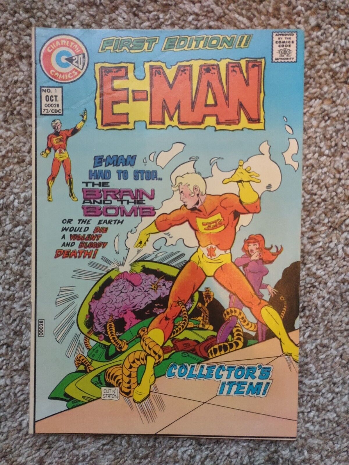 E-Man #1 October 1973 