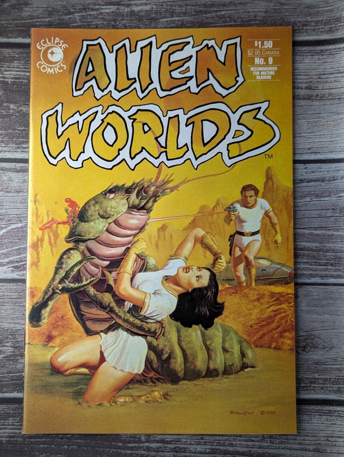 Alien Worlds #9 Pacific 1985 VF/FN