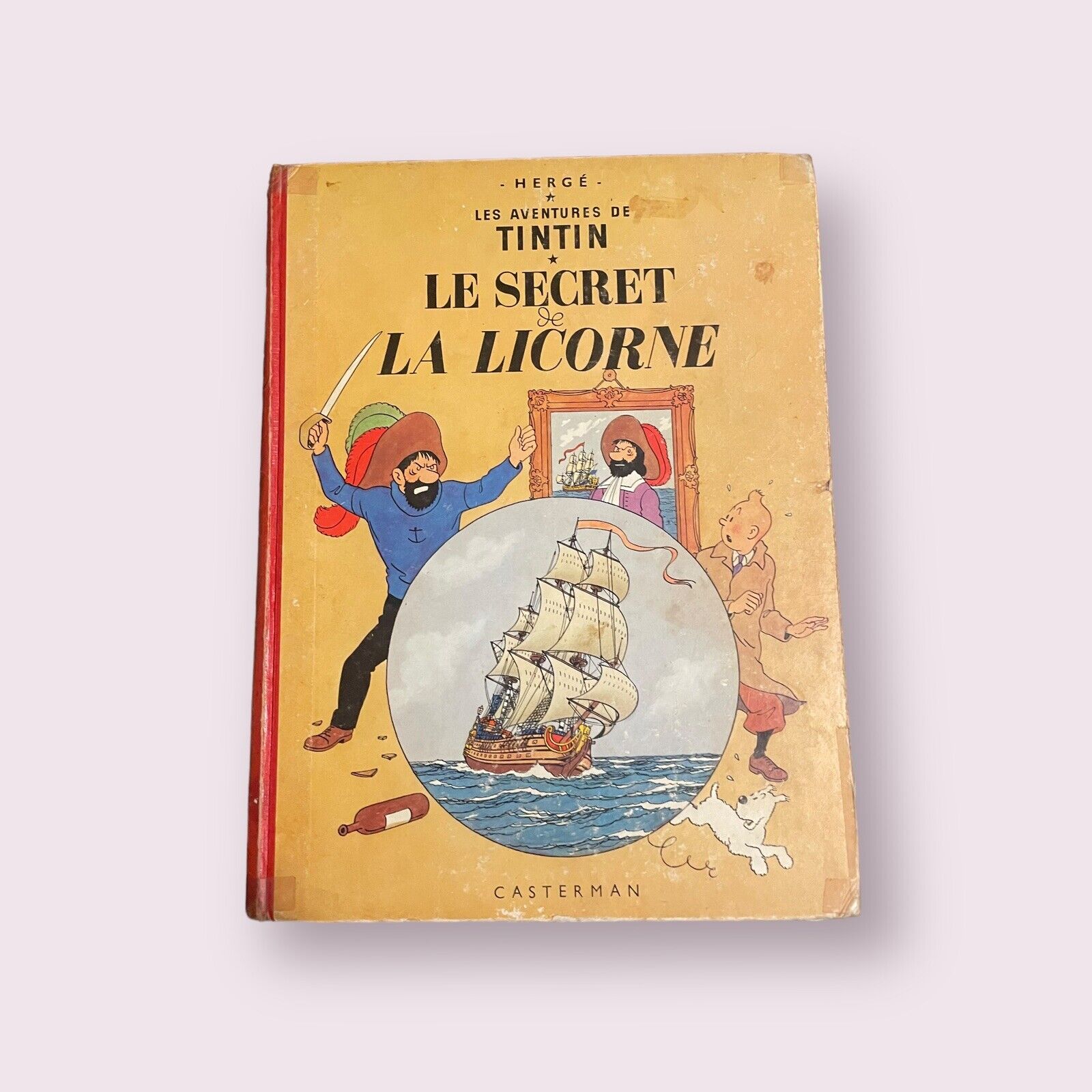 LES AVENTURES DE TINTIN Le Secret de La Licorne HERGE CASTERMAN 1960s? FRENCH
