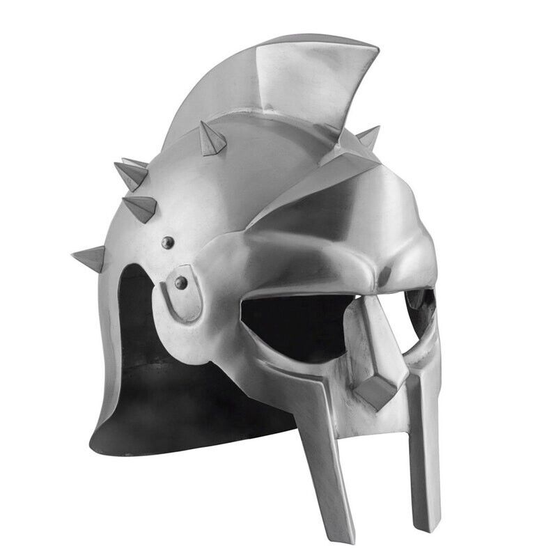 Gladiator Helmet Maximus, leather standard Battle Merchant medieval knight