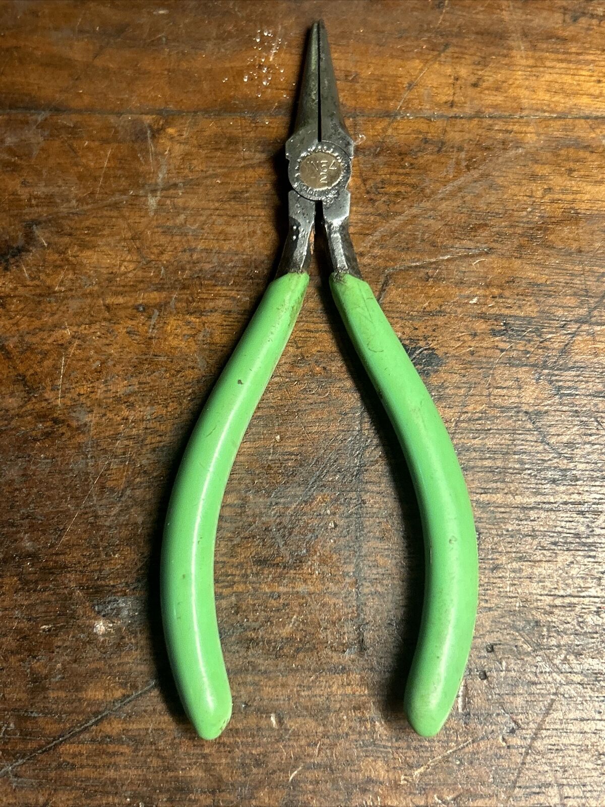 Vintage Diamalloy LN54 5-inch Jewler's Needle Nose Pliers, Made in USA