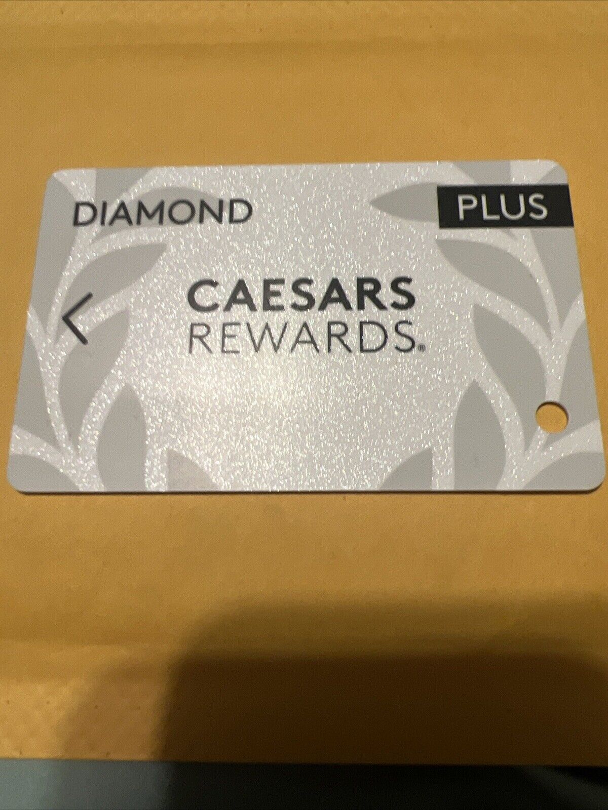 CAESARS CAESAR\'S TOTAL REWARDS DIAMOND PLUS SLOT CARD 2023 BLANK CARD