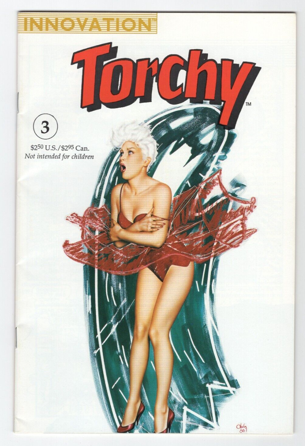 TORCHY #3 (1991) OLIVIA DeBERNARDINIS \