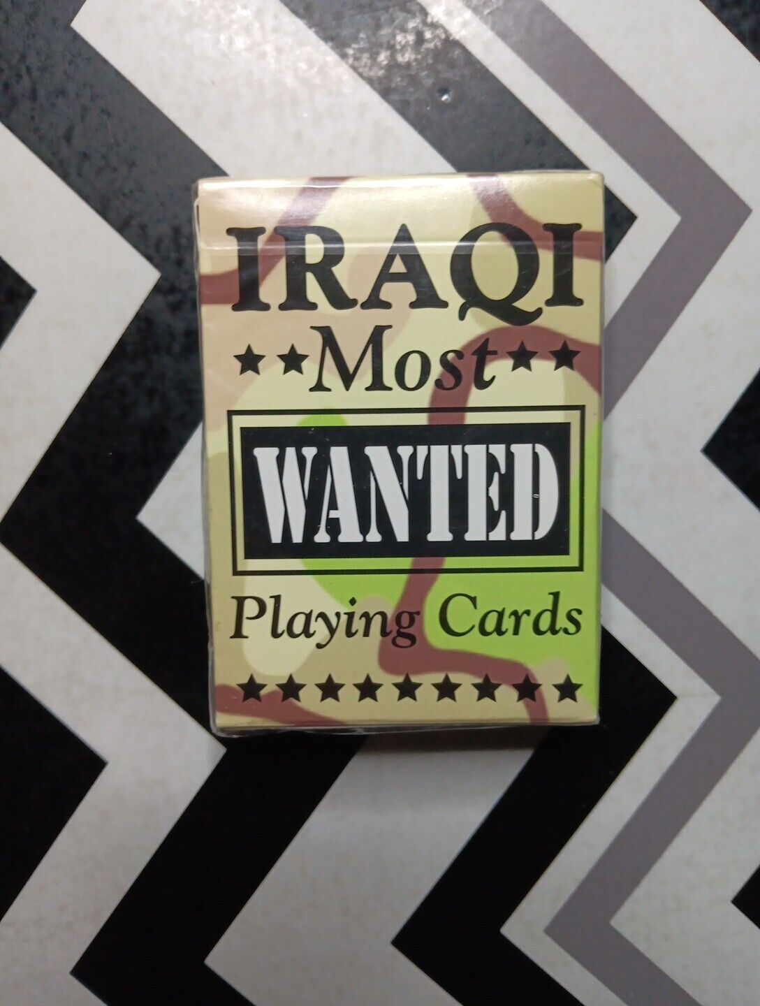 BRAND NEW SEALED Bicycle Iraqi Most Wanted Playing Cards