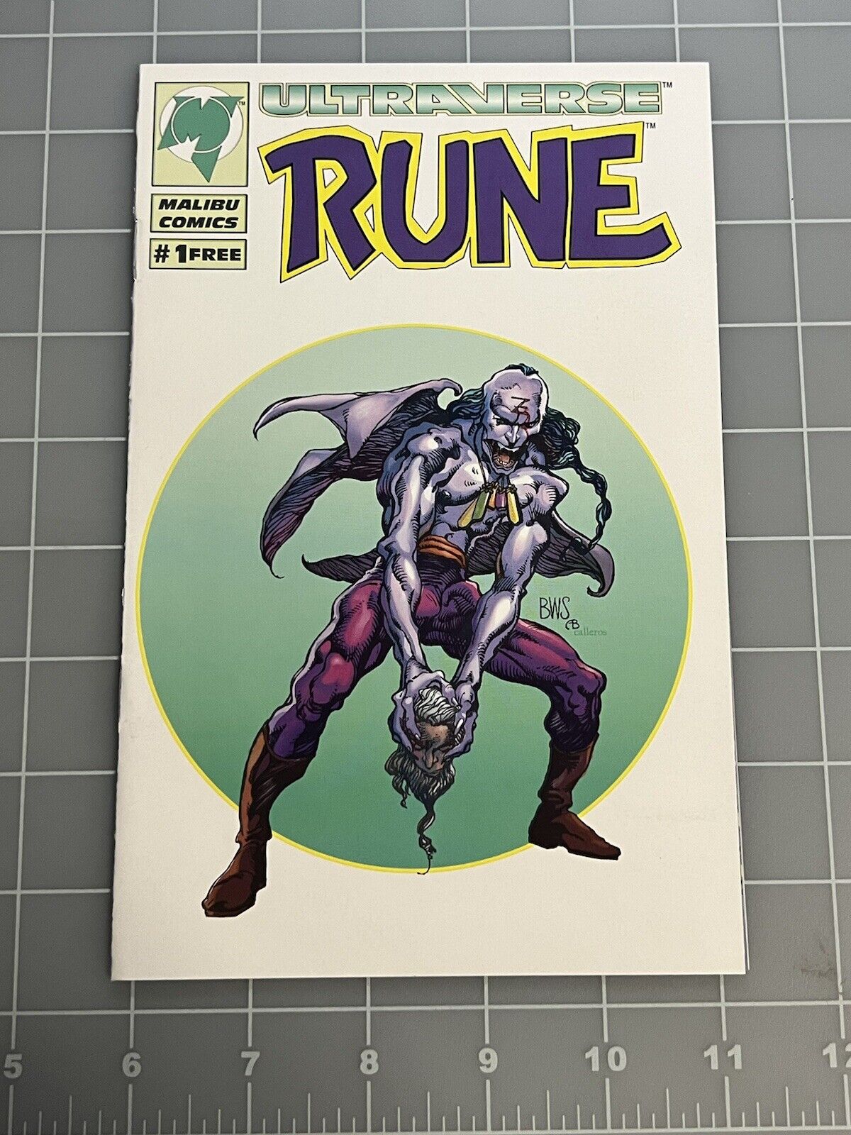 Rune Wrath Ultraverse #1FREE Malibu Comics Ashcan Edition