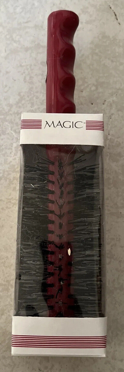 New VINTAGE 80’s Round A Matic Magic NOS OLD STOCK NYLON ROUND HAIR BRUSHES