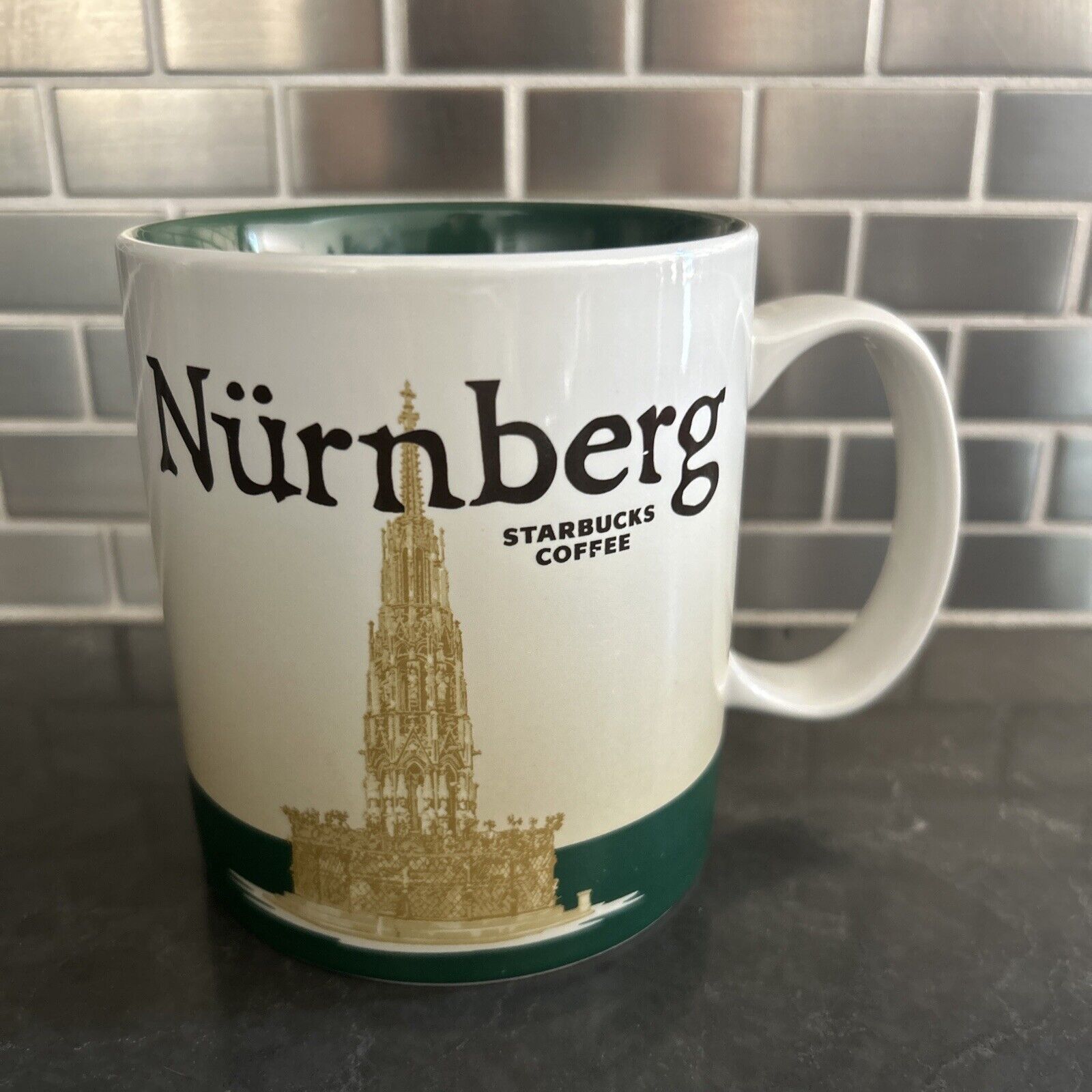 Nuremberg Starbucks Icon Mug 2014 Collector Series Nürnberg
