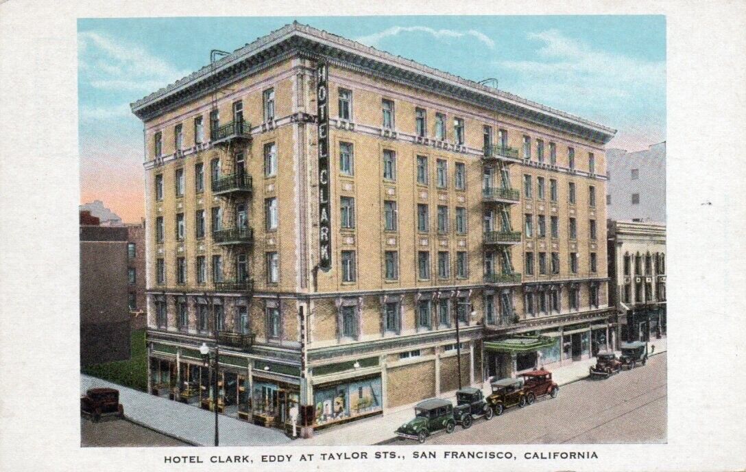 Hotel Clark - San Francisco, California / Unposted POSTCARD
