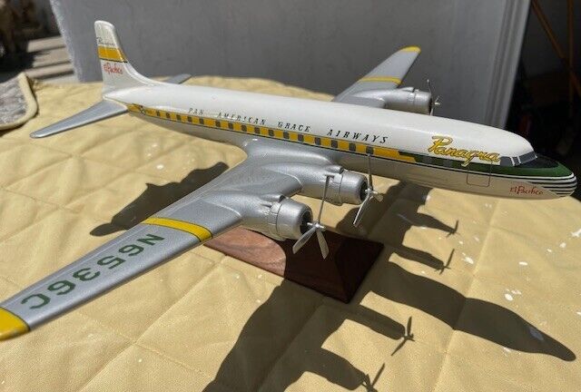 PAN AMERICAN/GRACE AIRWAYS-- DOUGLAS DC-6B ATLANTIC DESK MODEL?  ONLY 30 BUILT?