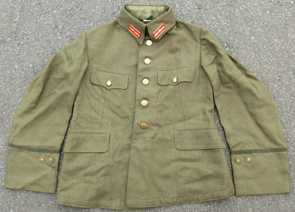 Former Japanese Army Original type 3 service summer tunic WWⅡ military IJA IJN